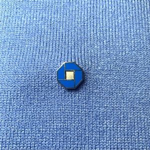 JP Morgan Chase Bank Logo Pin Unisex